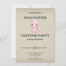 Vintages Halloween-Mummy