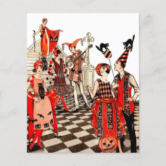 Vintages Halloween-Party