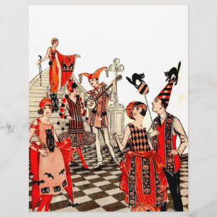 Vintages Halloween-Party Flyer