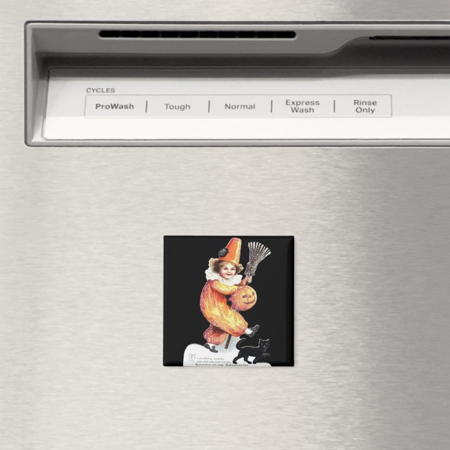 Vintages Halloween-Party Magnet (In Situ (Geschirrspüler))