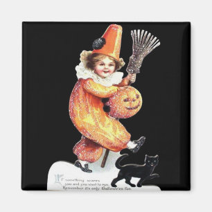 Vintages Halloween-Party Magnet