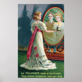 Vintages Halloween-Party-Poster Poster