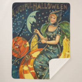 Vintages Halloween-Poster Sherpadecke