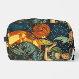 Vintages Halloween-Poster Waschbeutel