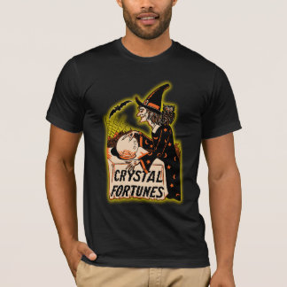 Vintages Halloweenkristallvermögens-Shirt T-Shirt