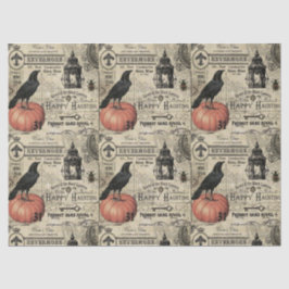 Vintages Halloweenpapier Seidenpapier