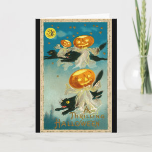 Vintages Haloween 1910 Karte