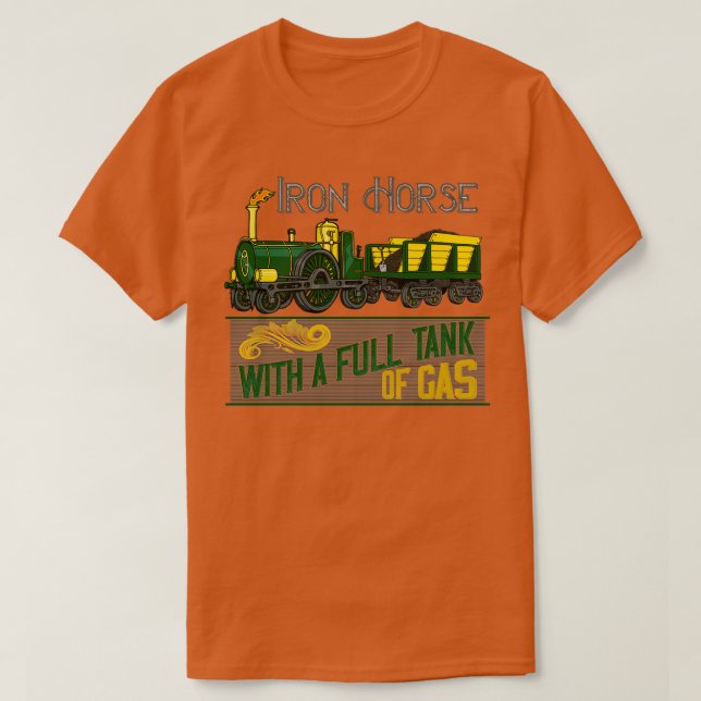 Vintages Hammereisenpferd T-Shirt (Design vorne)