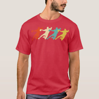 Vintages Handball-Player-Geschenk T-Shirt
