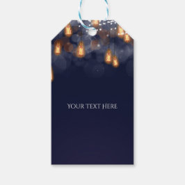 Vintages Hängen Glühbirnen Rustikale Gastgeschenk Geschenkanhänger