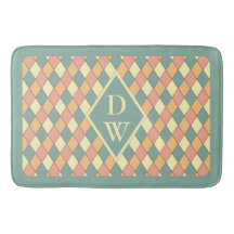 Vintages Harlequine Diagonal in Pastels Monogram