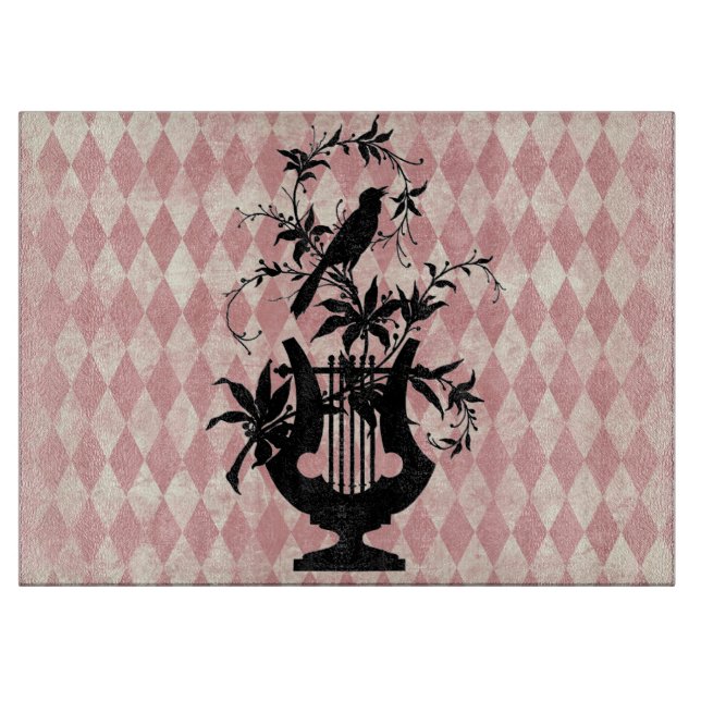 Vintages Harn- und Vogelzuchtboard Schneidebrett (Vorderseite)