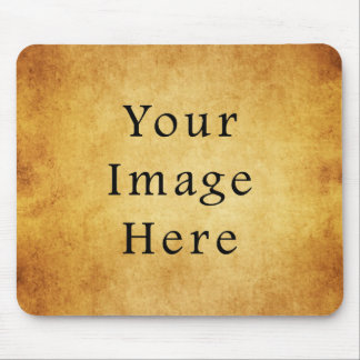 Vintages Harvest-Gold-Pergament-Papier Blank Mousepad