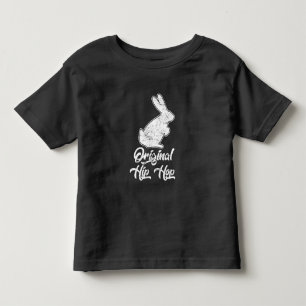 Vintages Häschen-Kaninchen-ursprüngliches Kleinkind T-shirt