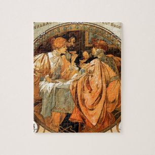 Vintages Heidsieck & Co Monopole Reims Weinkarte Puzzle