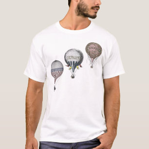 Vintages Heißluft-Ballon-Rennen-Shirt T-Shirt