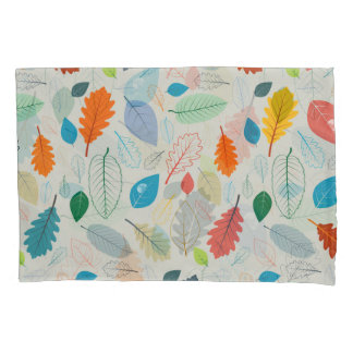 Vintages Herbstleaves Illustrationsmuster Kissenbezug