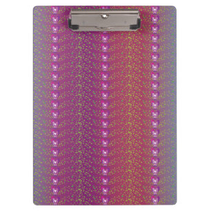 Vintages Hintergrundbild für die Blumenmuster der  Klemmbrett