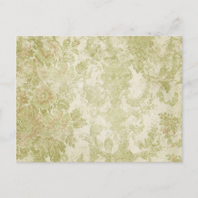 Vintages Hintergrundbild Postkarte (Vorderseite)