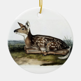 Vintages Hirsch Nr. 1 Keramikornament