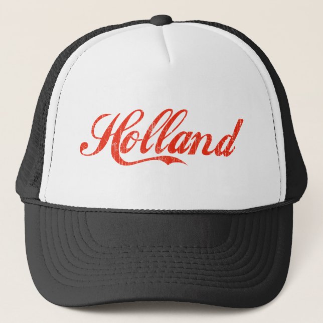 Vintages Holland Truckerkappe (Vorderseite)