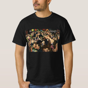 Vintages Hollywood Thema Extravagantes Party mit B T-Shirt