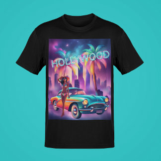 Vintages HOLLYWOOD Woman Bikini Classic Art T-Shirt