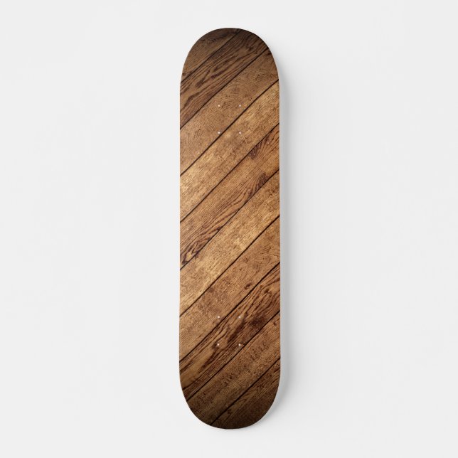 Vintages Holz Skateboard (Vorne)
