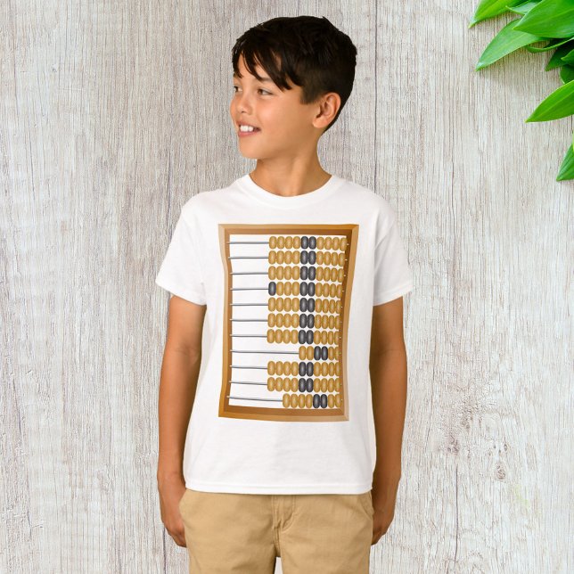 Vintages hölzernes Abacus-Klassikwerkzeug T-Shirt (Von Creator hochgeladen)