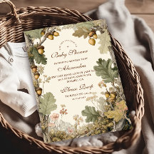 Vintages Holzland Acorns Kinderdusche