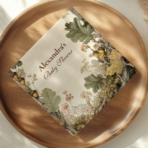 Vintages Holzland Acorns Kinderdusche