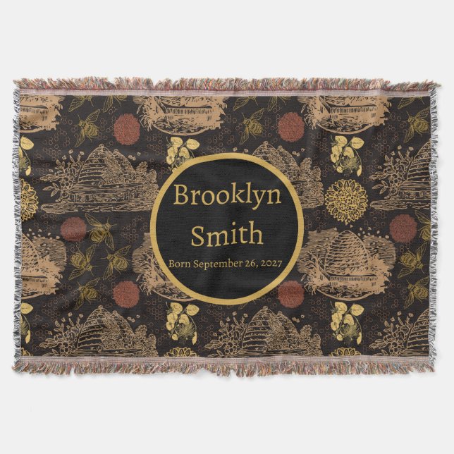 Vintages Honigwabenkraut-Kinderzimmer Decke (Vorderseite)