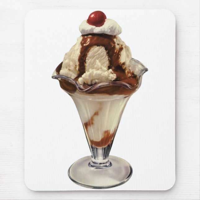 Vintages Hot Fudge Ice Mousepad (Vorne)