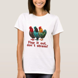 Vintages Huhn Retro Farm Geflügel Bauer T-Shirt