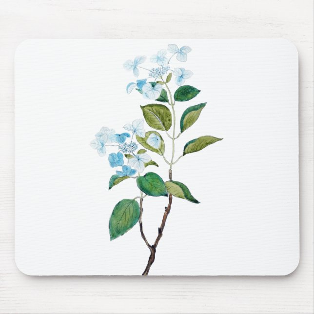 Vintages Hydrangen Mousepad (Vorne)