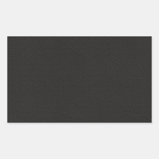 Vintages Imitat Leather Rechteckiger Aufkleber