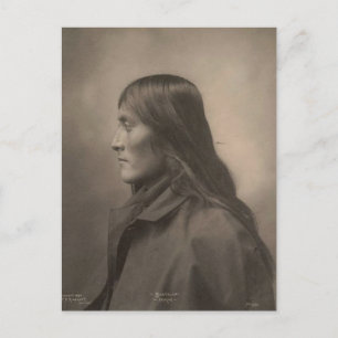 Vintages Indian: Bartelda, Apache - Postkarte