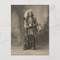 Vintages Indian: Schwarzer Mann, Arapahoes -