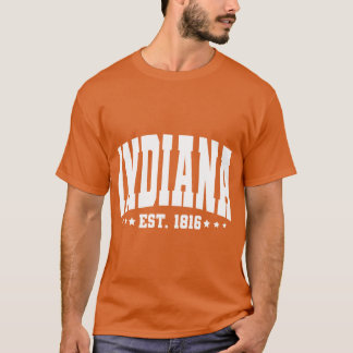 Vintages Indiana Shirt USA Patriotic Game-Geschenk