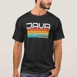Vintages Indonesien Urlaub Reisen Asien Java 1 T-Shirt