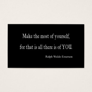 Vintages Inspirational Zitat Emerson -