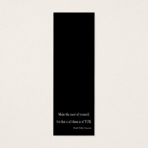 Vintages Inspirational Zitat Emerson -