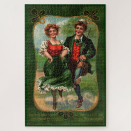 Vintages irisches Tanzpuzzle Puzzle
