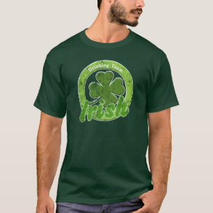 Vintages irisches trinkendes Team T-Shirt