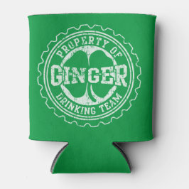 Vintages Irish Ginger Drink Team Dosenkühler