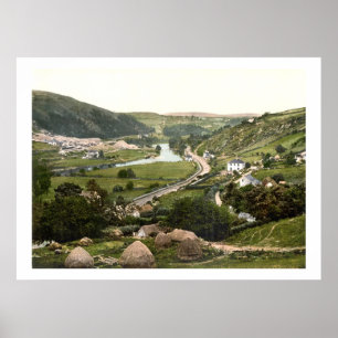 Vintages Irland drucken, Avoca Landkreis Wicklow Poster