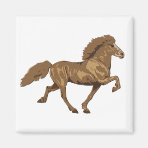 Vintages Island der 1930er Jahre Magnet