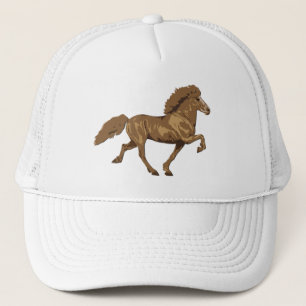 Vintages Island der 1930er Jahre Truckerkappe