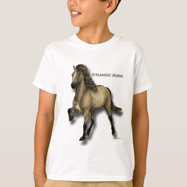 Vintages Isländisch T-Shirt (Vorderseite)