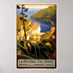 Vintages Italien-Reise-Plakat Poster